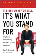 It's Not What You Sell, It's What You Stand For by Roy M. Spence Jr.: Book Cover