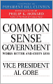 Common Sense Government: Works Better and Costs Less