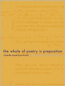 The Whole of Poetry is Preposition