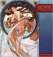 2012 Alphonse Mucha Wall Calendar