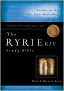 Ryrie KJV Study Bible Genuine Leather Burgundy- Red Letter