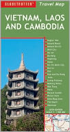Vietnam, Laos & Cambodia Travel Map, 6th