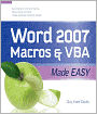 Word 2007 Macros and VBA Made Easy