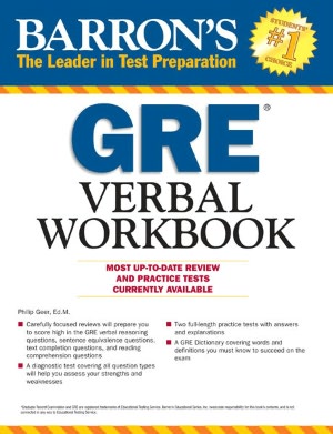 Barron's GRE Verbal Workbook