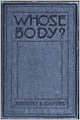 Whose Body?