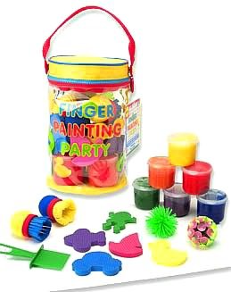 Finger Painting Party