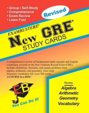 New GRE: Exambusters Study Cards