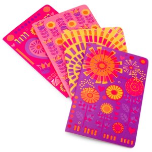 Jonathan Adler Bohemian Bliss Miniature Journals Set of 4 (4x6)