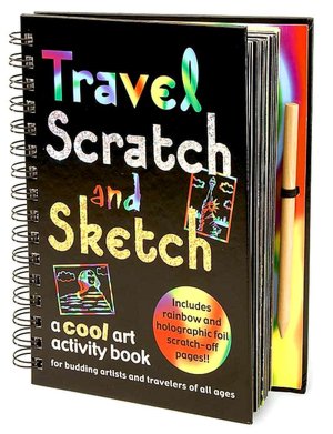 Travel Scratch and Sketch: Spiral Journal 5x8