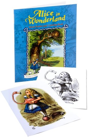Alice in Wonderland: Giant Poster and Coloring Book