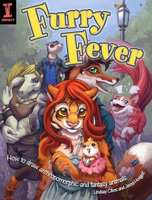 Ebook txt file free download Draw Furries: How to Create Anthropomorphic and Fantasy Animals FB2 CHM 9781600614170 by Lindsay Cibos, Jared Hodges (English Edition)