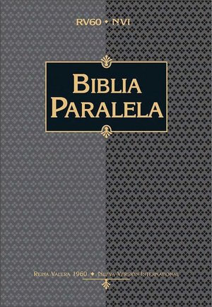 NVI/RVR 1960 Biblia Paralela: Nueva Version Internacional y Reina-Valera 1960, piel imitacion negro (Parallel Bible)