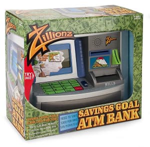 Zillionz Saving Goal ATM Bank