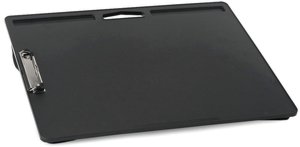 Black Jumbo Lapdesk with Clip