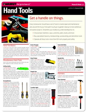 Hand Tools (Quamut)