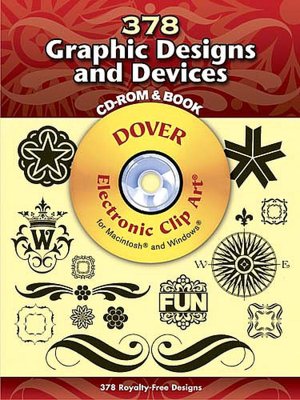 380 Graphic Designs and Devices CD-ROM and Book