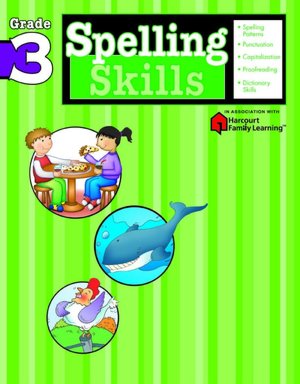Spelling Skills: Grade 3 (Flash Kids Spelling Skills Series)
