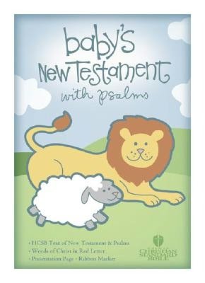 HCSB Baby's New Testament with Psalms Light Blue