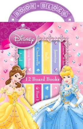 Disney Princess Book Blocks
