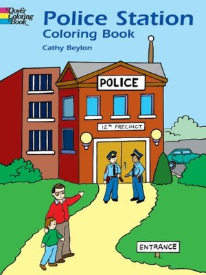 Police Station Coloring Book