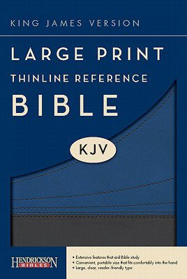 Thinline Reference Bible-KJV-Large Print
