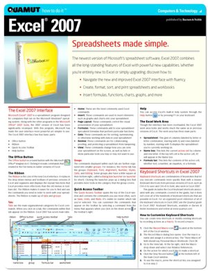 Excel 2007 (Quamut)