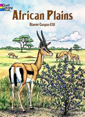 African Plains Coloring Book