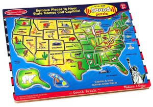 USA Map Sound Puzzle