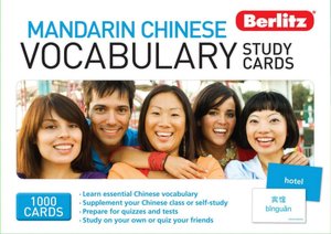 Berlitz Mandarin Chinese Vocabulary Study Cards