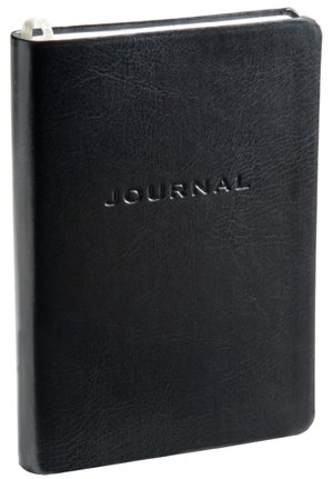 Black Cervo Bound Lined Journal (5