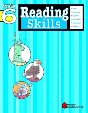 Reading Skills: Grade 6 (Flash Kids Reading Skills Series)