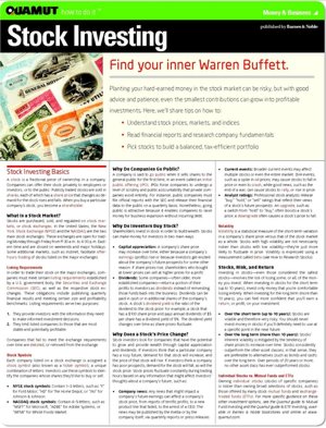 Stock Investing (Quamut)