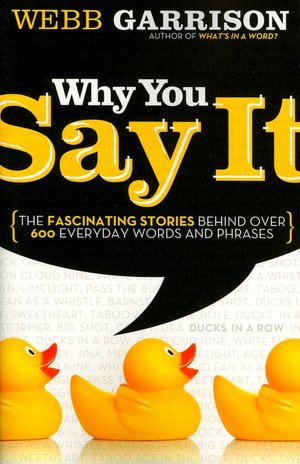 Why You Say It: The Fascinating Stories Behind over 600 Everyday Words and Phrases
