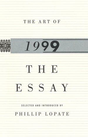 The Art of the Essay 1999