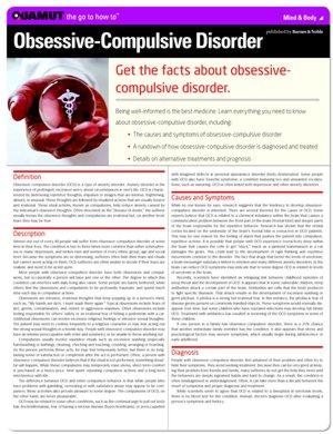 Obsessive-Compulsive Disorder (Quamut)