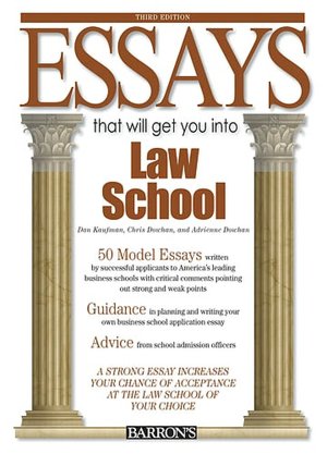 Essays That Will Get You into Law School