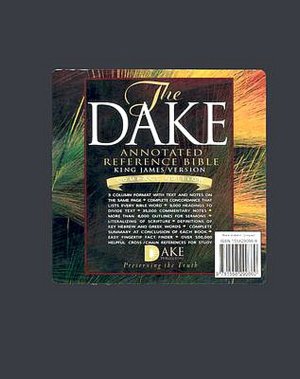 Downloads free ebooks The Dake Annotated Reference Bible-KJV-Compact 9781558290860