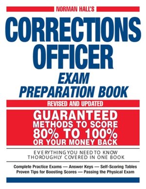 Normal Hall's Corrections Officer Exam Preparation Book