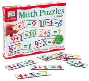 Math Puzzles: Math Skills Practice for the First Three Years of School