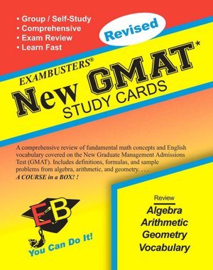 New GMAT: Exambusters Study Cards