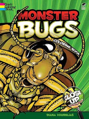 Monster Bugs: A Close-Up Coloring Book