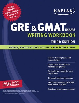 Free to download bookd Kaplan GRE & GMAT Exams Writing Workbook in English by Kaplan CHM 9781419552175