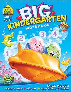 Big Kindergarten Workbook (Big Get Ready Books Series)