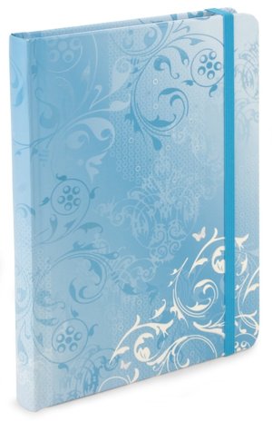 Turquoise Butterfly Lined Journal (6
