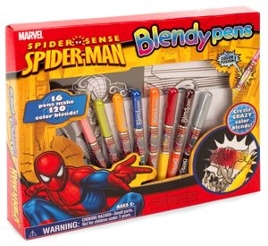 SpiderMan Shop Mini Blendy Pens Boxed Kit