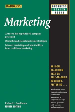 Books google free download Marketing, 4th Edition ePub by Richard L. Sandhusen