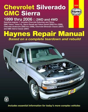 Chevrolet Silverado GMC Sierra: 1999 thru 2006 2WD and 4WD