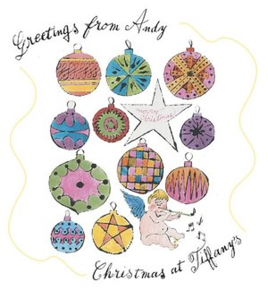 Greetings from Andy (Warhol): Christmas at Tiffany's