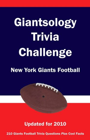 Giantsology Trivia Challenge: New York Giants Football