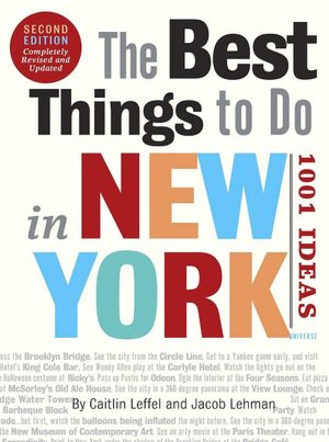 The Best Things to Do In New York, 2nd Edition: 1001 Ideas